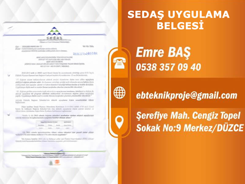 TESİSAT UYGULAMA BELGESİ